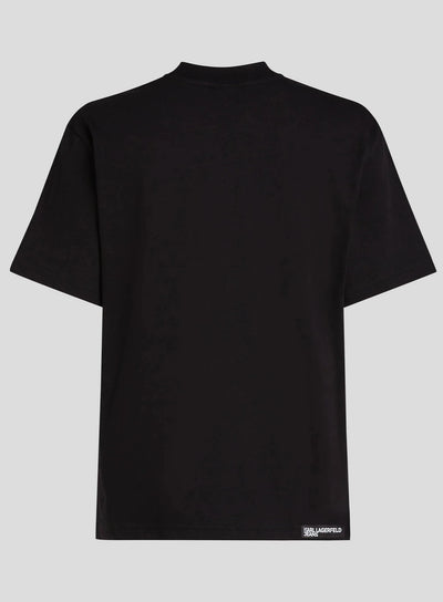 Karl Lagerfeld Regular K Logo T-shirt | Black