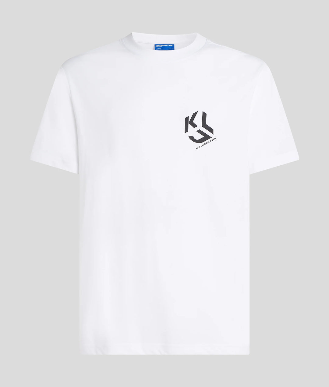 Karl Lagerfeld Regular Monogram Men's T-shirt | White