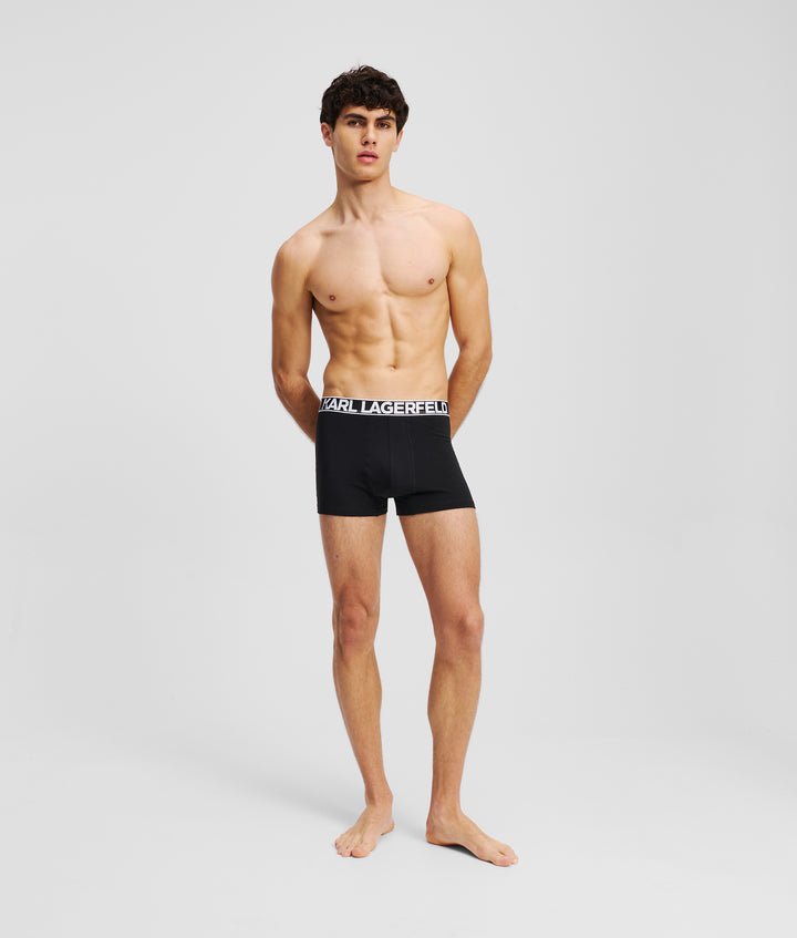 Karl Lagerfeld Bold Logo Trunk 3 Pieces | Black