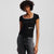 Karl Lagerfeld Square Neck T-shirt | Black