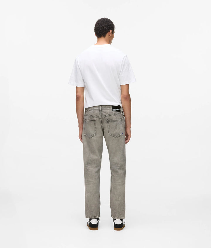 Karl Lagerfeld Tapered Denim | Washed Grey