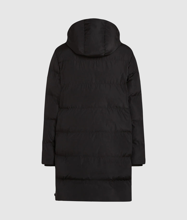 Karl Lagerfeld Men's Long Puffer Jacket | Black