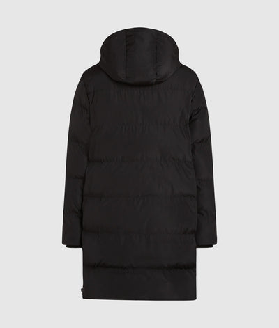 Karl Lagerfeld Men's Long Puffer Jacket | Black