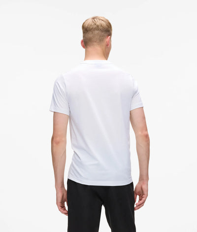 Karl Lagerfeld Men's Slim Logo T-shirt | White