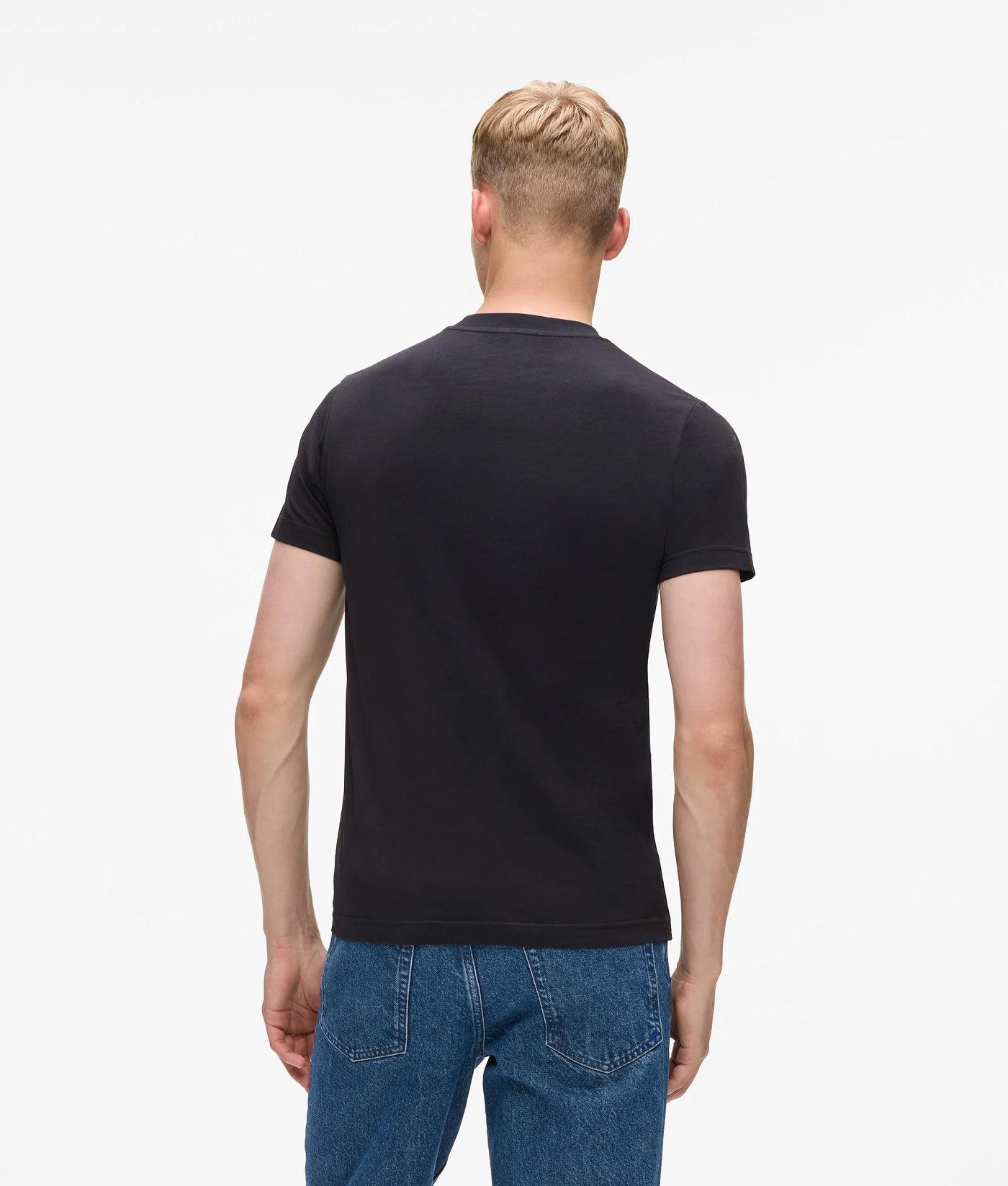 Karl Lagerfeld Men's Slim Logo T-shirt | Black