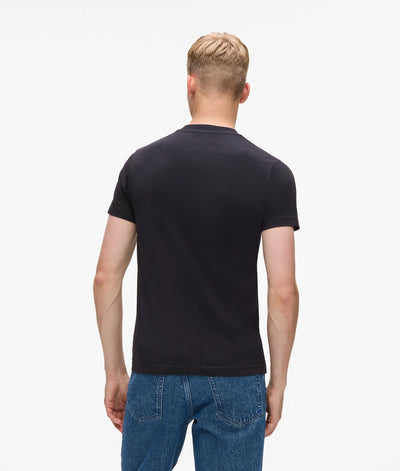 Karl Lagerfeld Men's Slim Logo T-shirt | Black