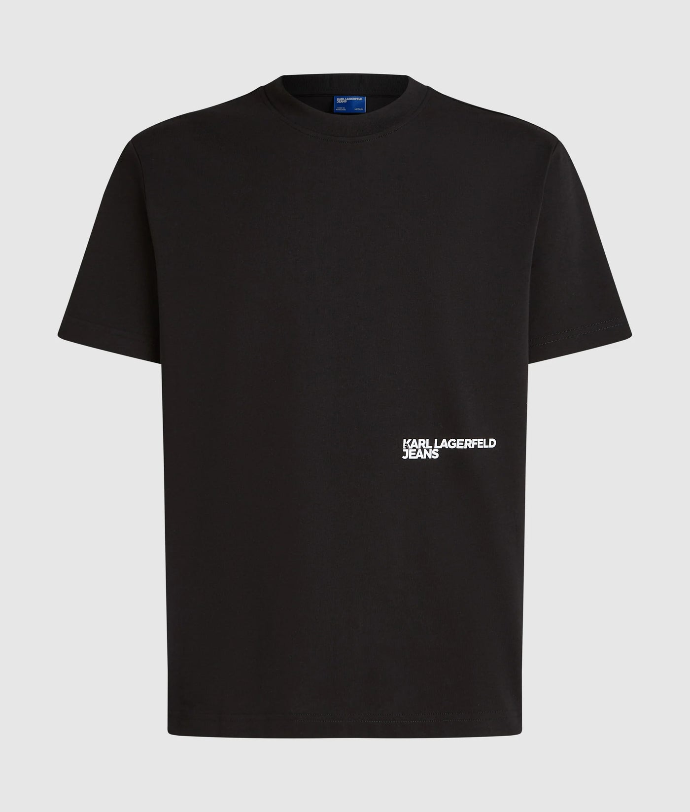 Karl Lagerfeld Men's Regular Karl Quote T-shirt | Black