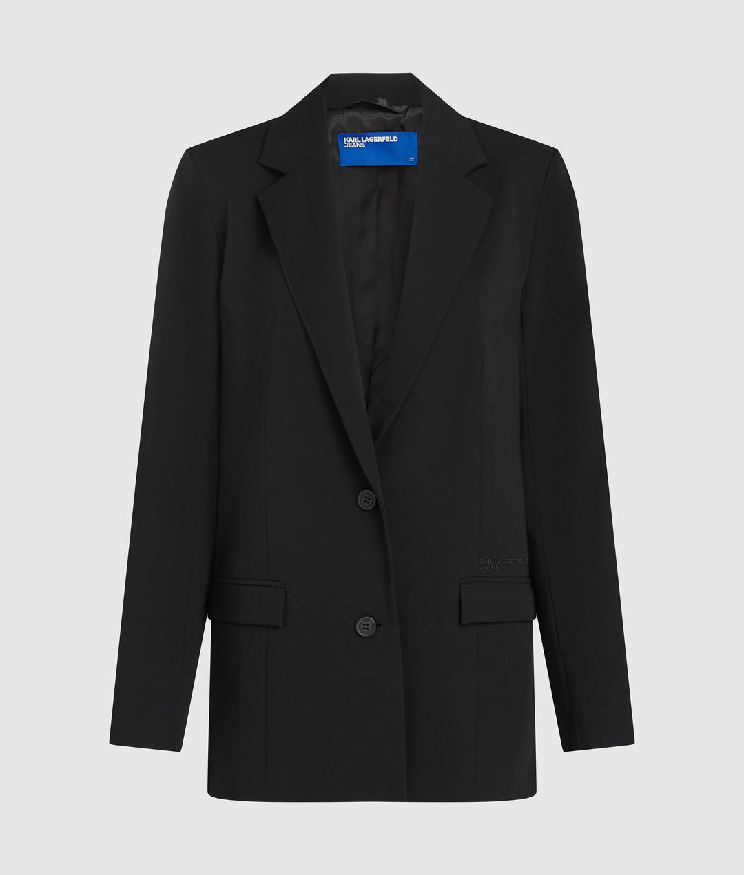 Karl Lagerfeld Quote Blazer | Black