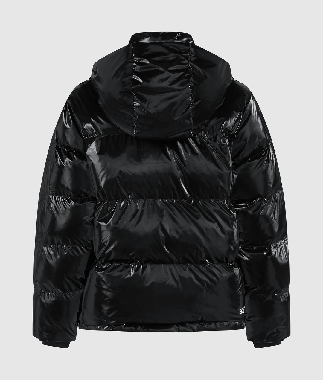 Karl Lagerfeld Women's Shiny Puffer Jacket | Black