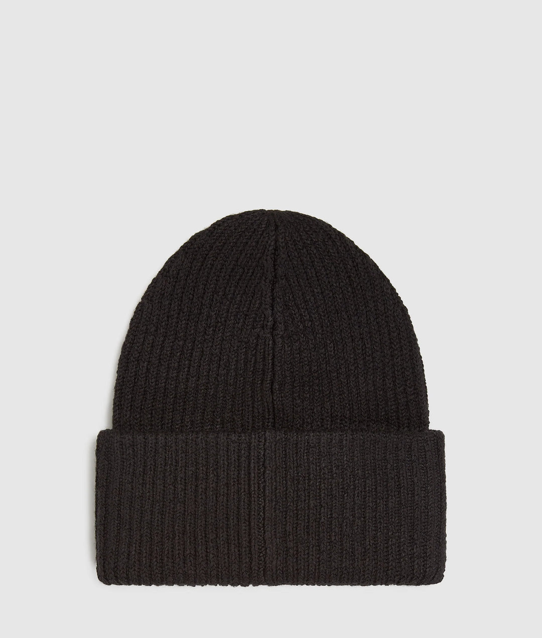 Karl Lagerfeld Unisex Logo Patch Long Beanie | Black