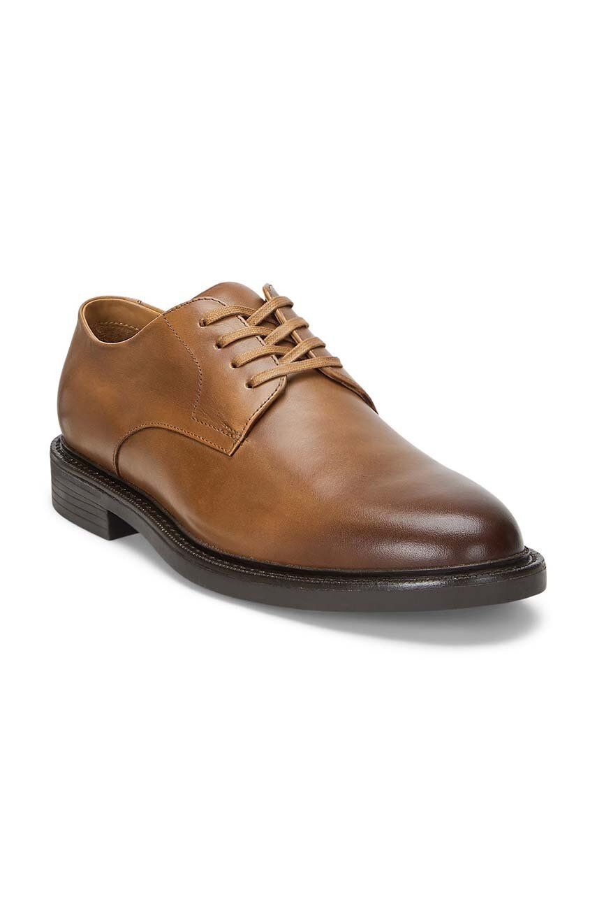 Ralph Lauren Asher Derby Shoes | Tan