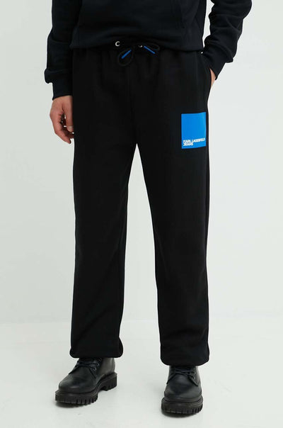 Karl Lagerfeld Relaxed Fit Track Pants | Black