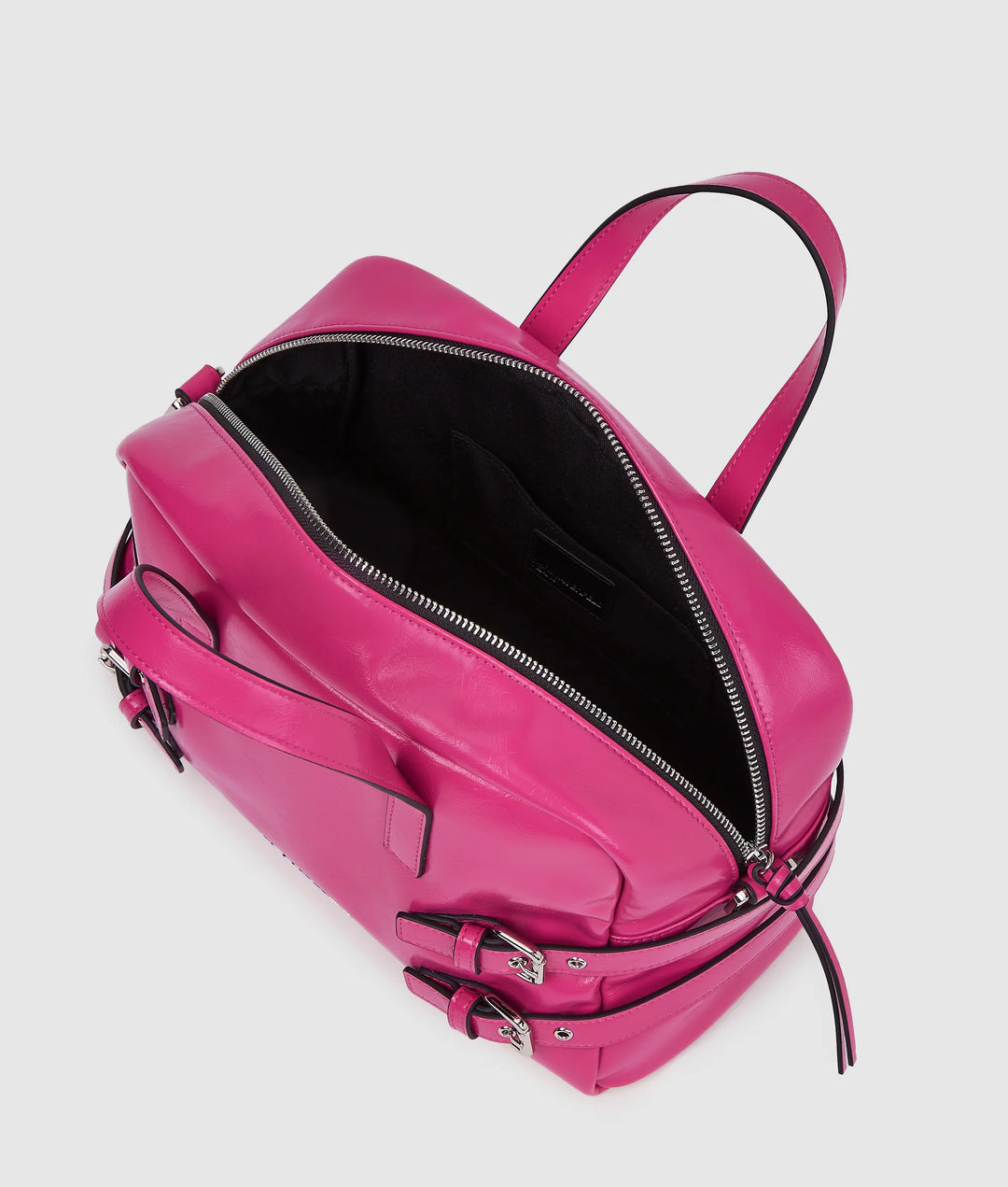 Karl Lagerfeld Buckle Bowling Bag | Very Berry