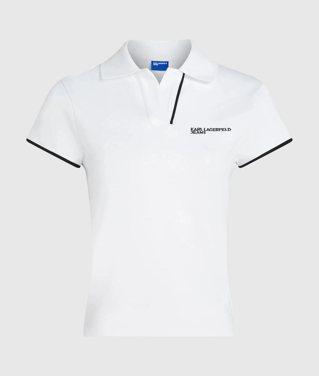 Karl Lagerfels Slim Fit Women's Polo | White