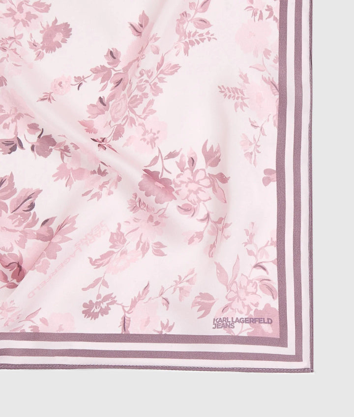 Karl Lagerfeld All-over Floral Bandana Scarf | Fairytale