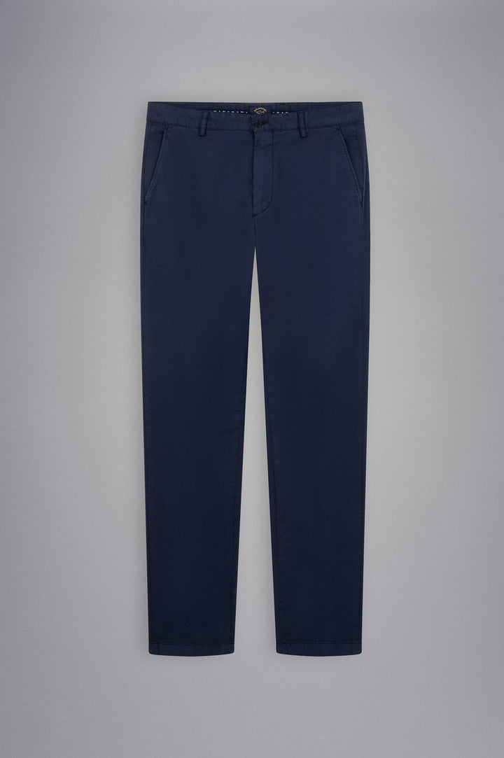 Paul & Shark Stretch Cotton Trousers | Navy