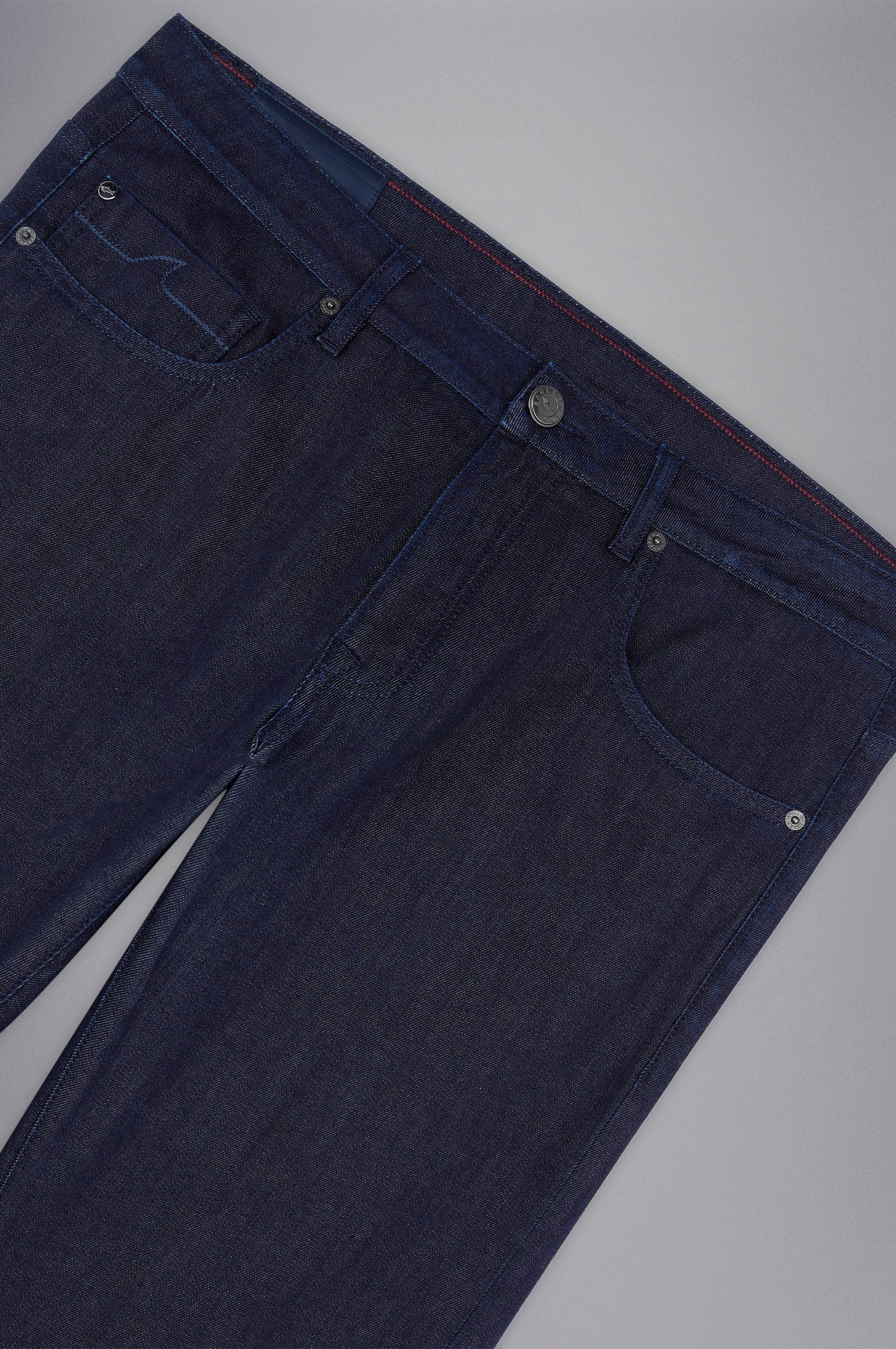 Paul & Shark Giza Cotton Denim Jeans | Navy