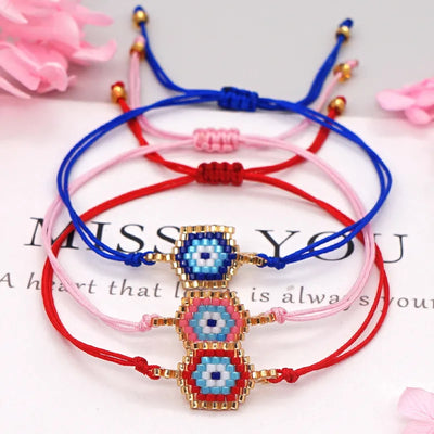 Never Needy Casual String Stretch Adjustable Bracelet | Black 698