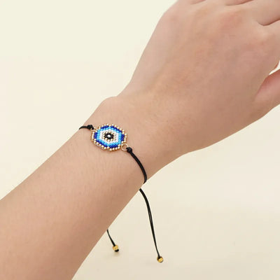Never Needy Casual String Stretch Adjustable Bracelet | Pink