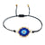 Never Needy Casual String Stretch Adjustable Bracelet | Black 697