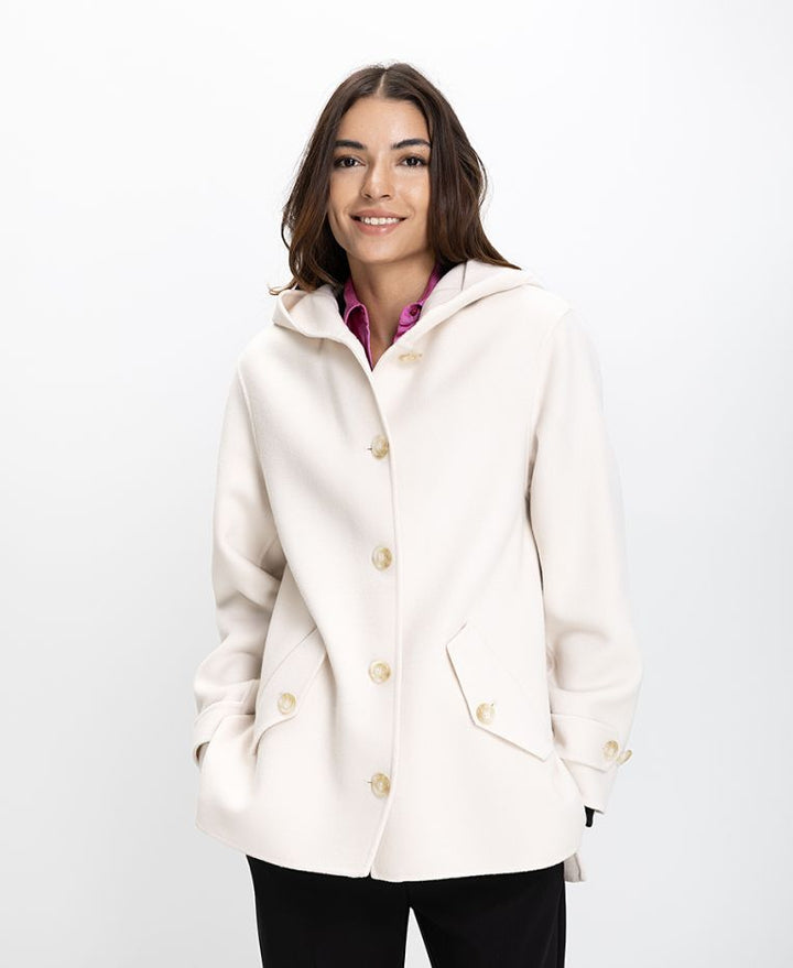 PennyBlack Newport Short Coat | Ivory