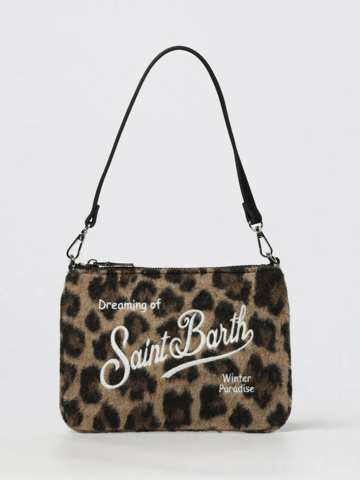 MC2 Saint Barth Parisienne Mini Felt Bag | Leopard