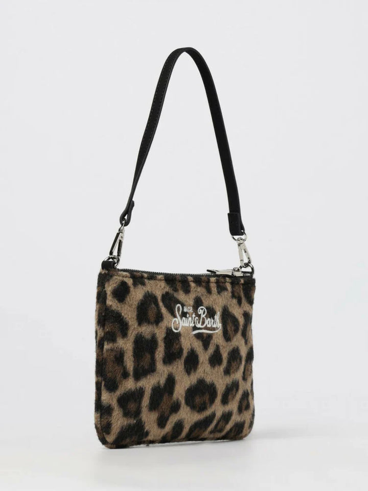 MC2 Saint Barth Parisienne Mini Felt Bag | Leopard