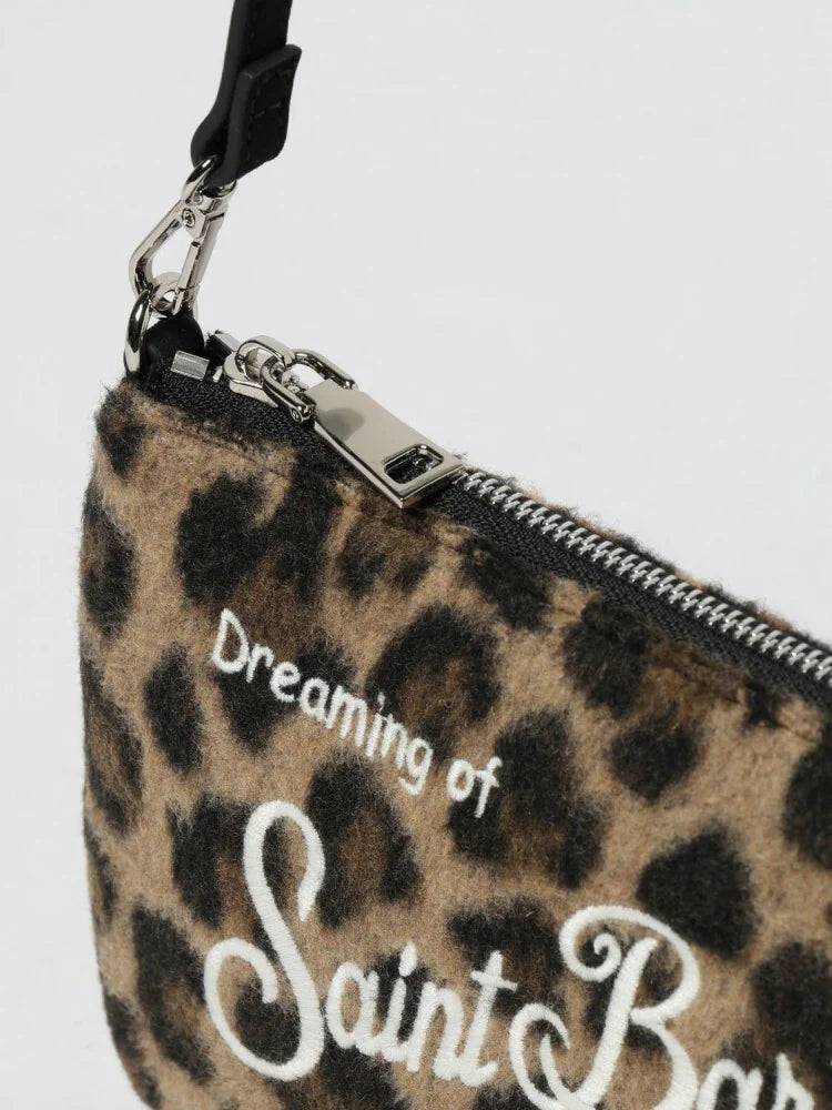 MC2 Saint Barth Parisienne Mini Felt Bag | Leopard