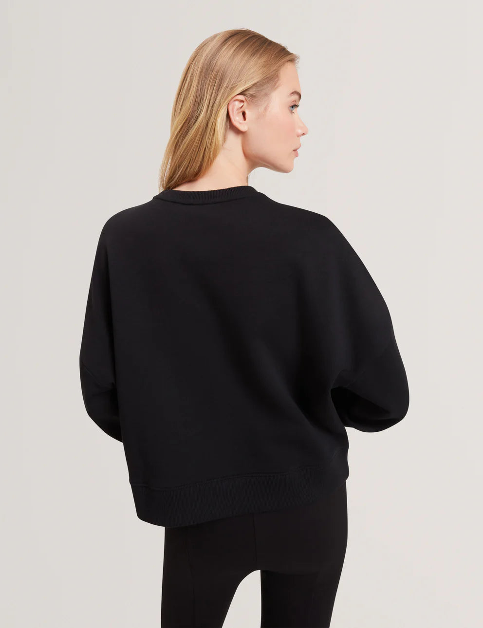 Ted Baker Brookla Printed Embroidered Sweatshirt | Black