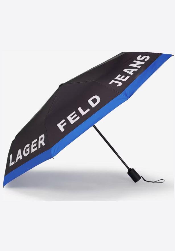 Karl Lagerfeld Logo Umnbrella | Black