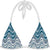 MC2 Saint Barth Women's Triangle Bikini and Bottom | Rachel Sea Wave