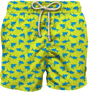 MC2 Saint Barth Mid Length Swim-shorts | Yellow