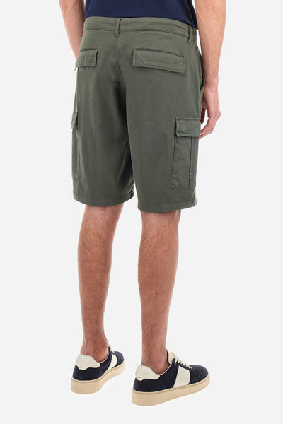 La Martina Men's Cargo Bermuda | Olive
