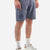 La Martina Regular Fit Bermuda Shorts in Cotton and Linen Canvas – Adail | Navy/White