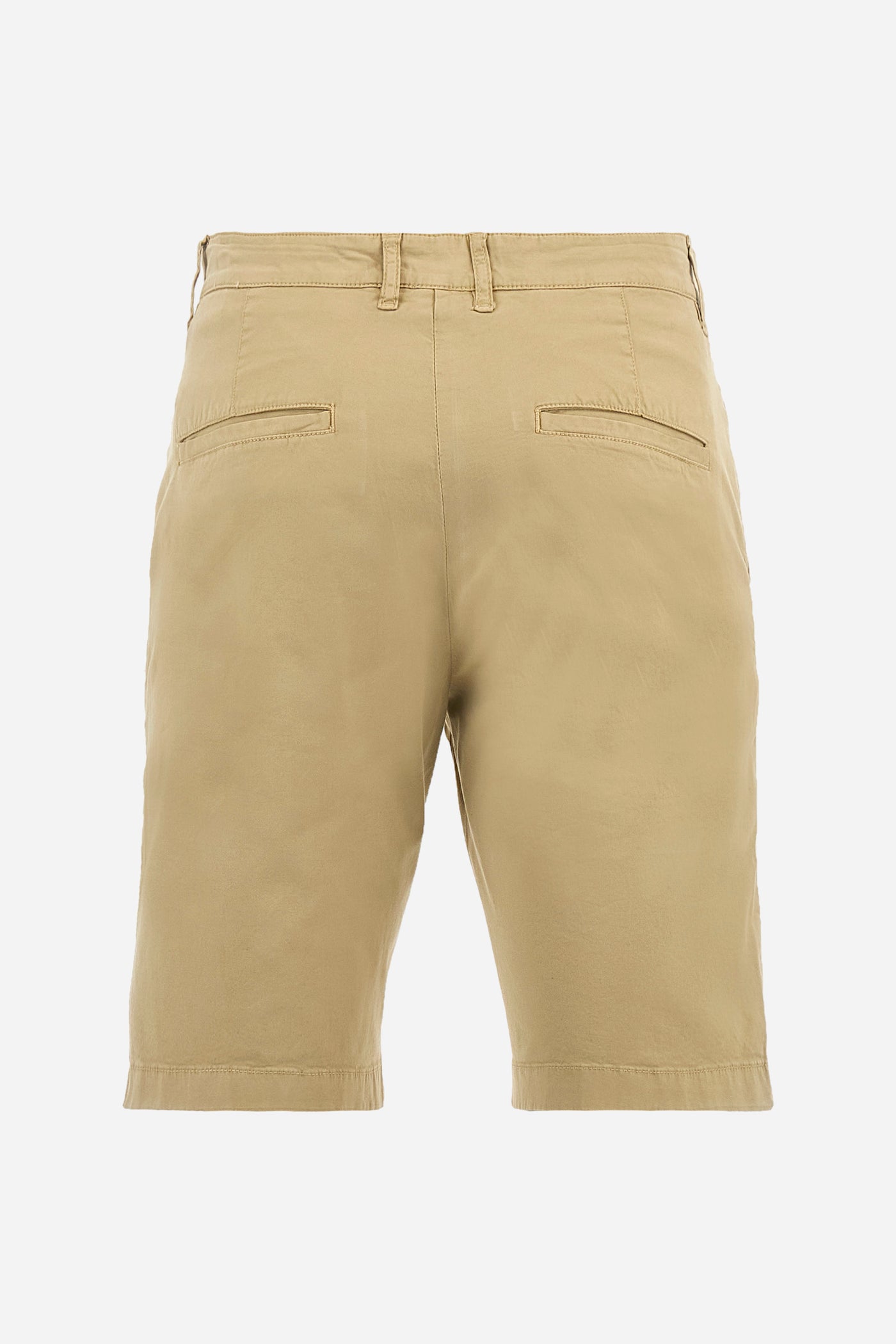 La Martina Regular Fit Cotton Twill Bermuda Shorts – Vardan | Beige