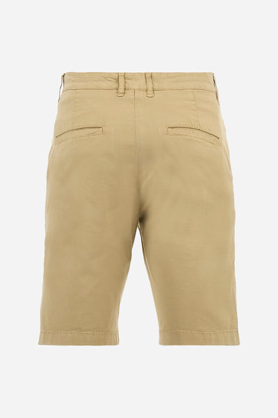La Martina Regular Fit Cotton Twill Bermuda Shorts – Vardan | Beige