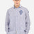 La Martina Regular Fit Linen Canvas Shirt – Andres | Navy/White