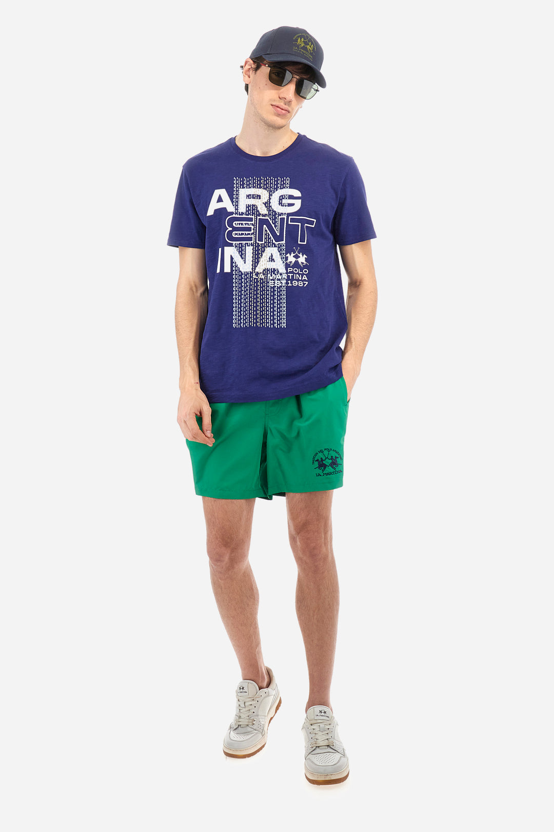 La Martina Regular Fit Nylon Swimsuit - Clint | Green