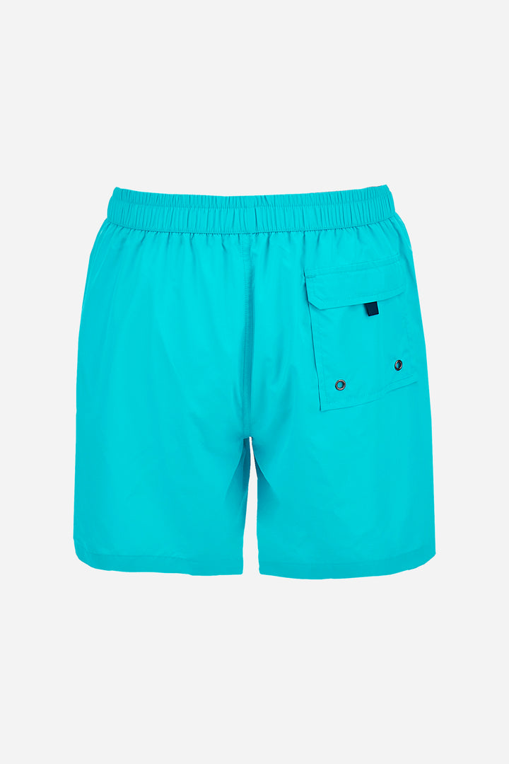 La Martina Regular Fit Nylon Swimsuit - Clint | Turquoise