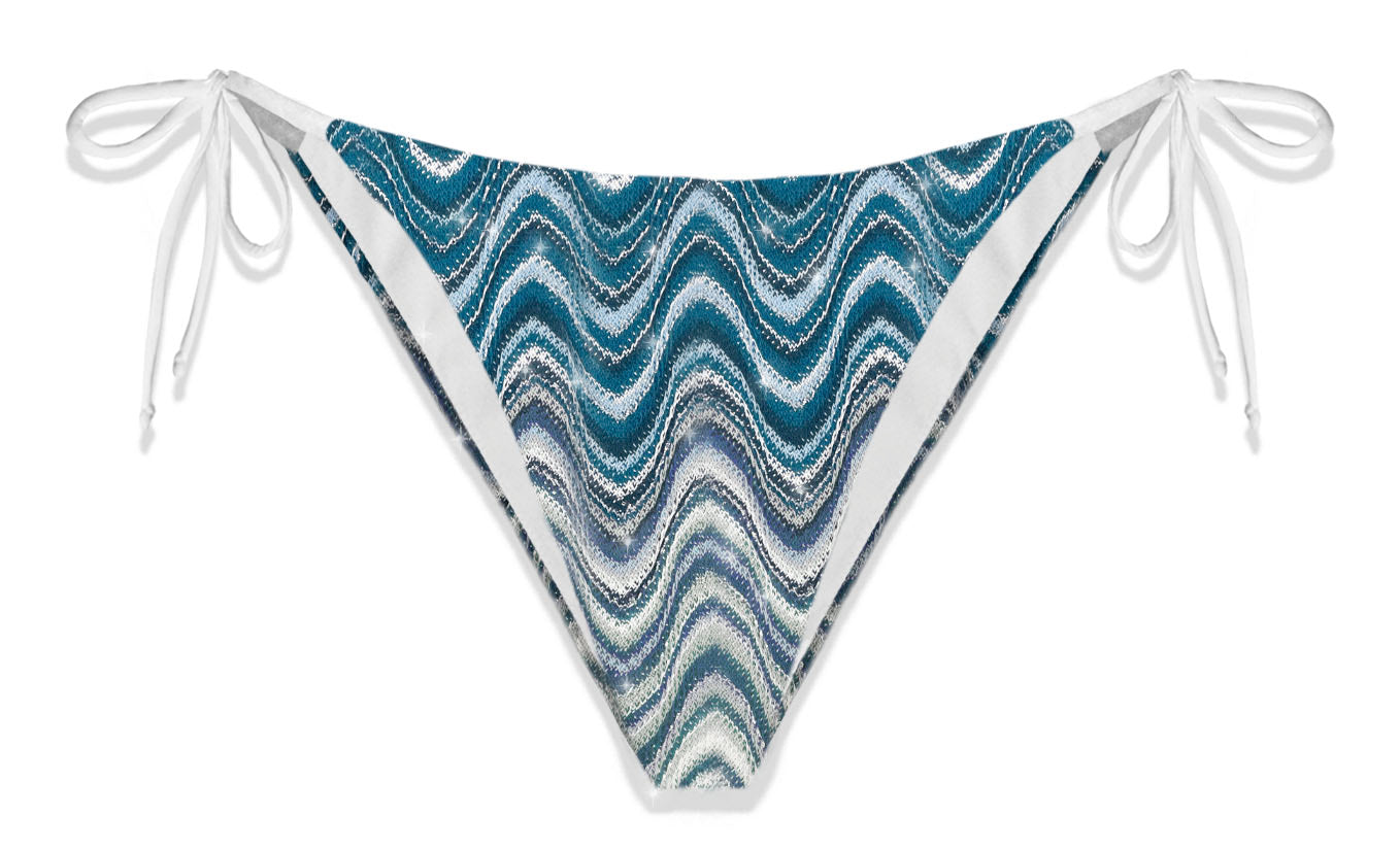 MC2 Saint Barth Women's Triangle Bikini and Bottom | Rachel Sea Wave