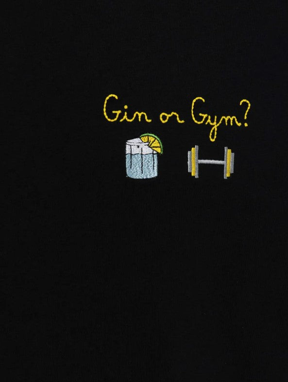 MC2 Saint Barth Classic Fit T-shirt Gin or Gym | Black