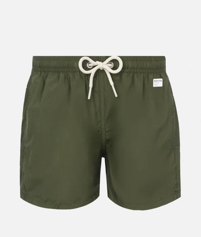 MC2 Saint Barth Lightweight Swim Shorts PANTONE® SPECIAL EDITION | Military