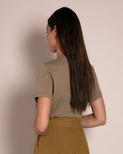 Never Needy Cotton Top | Sand