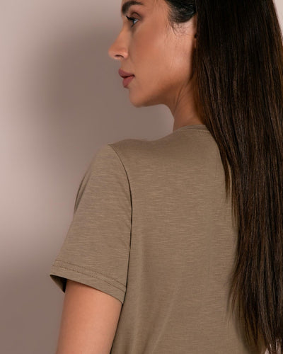 Never Needy Cotton Top | Sand