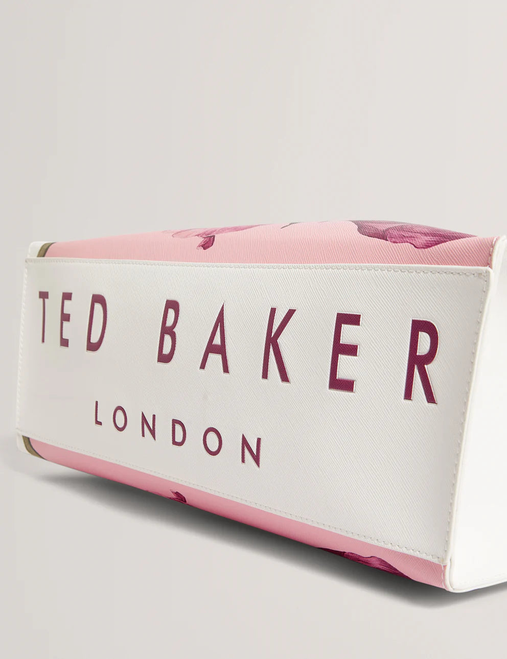 Ted Baker Printed Flower Medium Icon Bag | Ivory