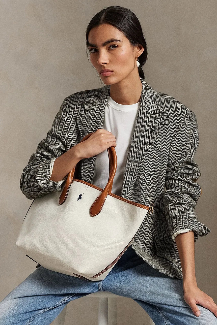 Ralph Lauren Cotton Bag | Natural