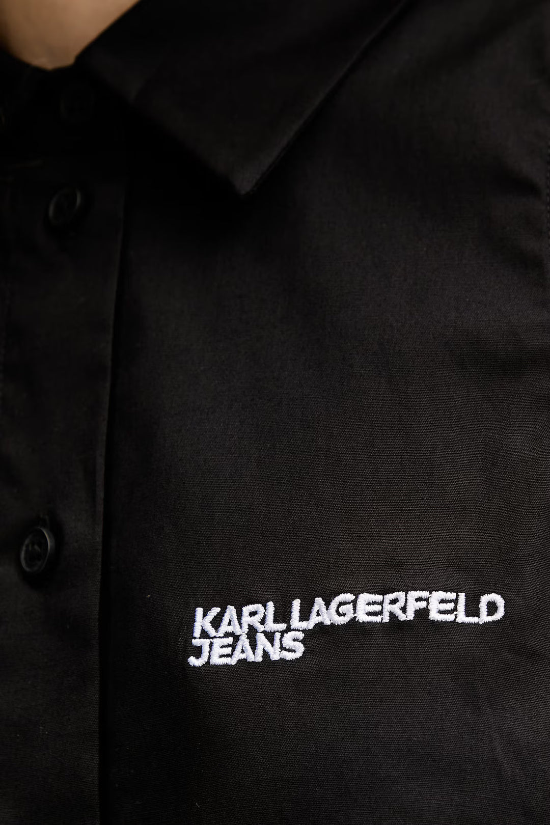 Karl Lagerfeld Sleeveless Blouse Shirt | Black