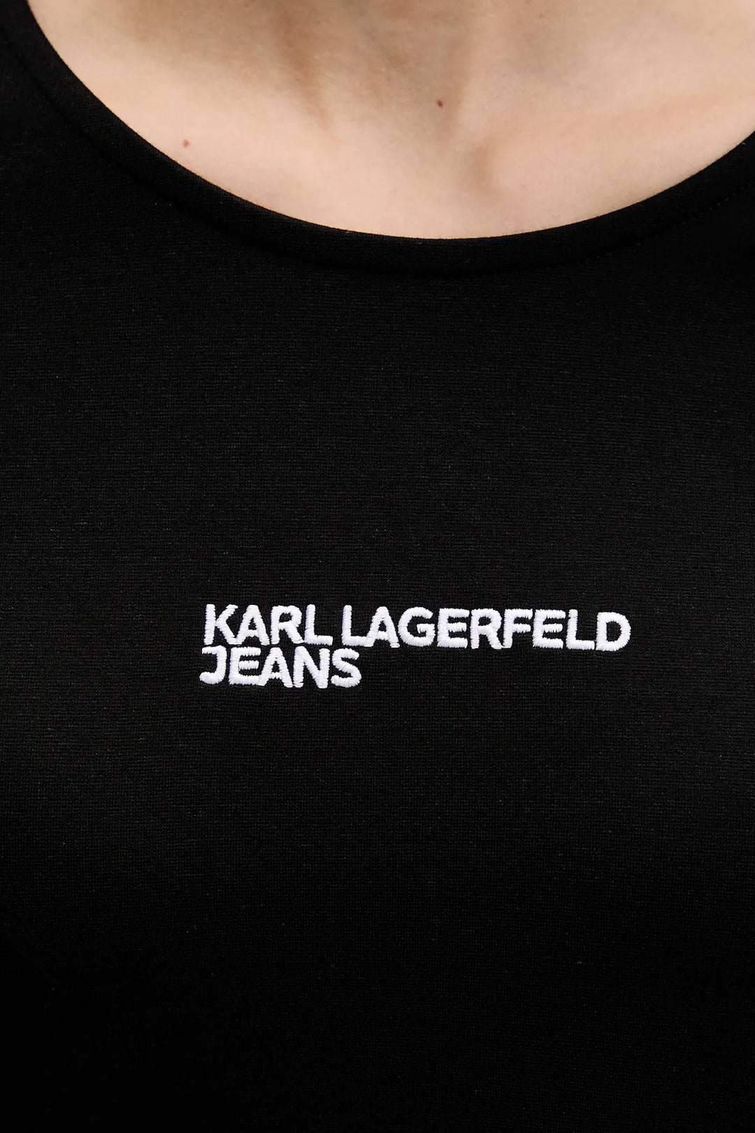 Karl Lagerfeld Jersey Dress | Black