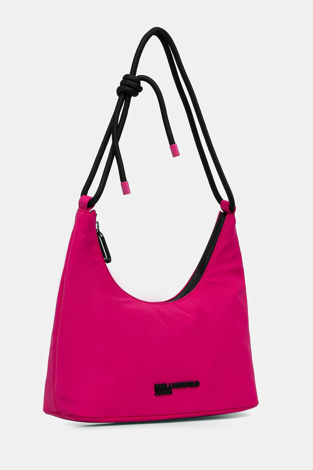 Karl Lagerfeld Cord Nylon Shoulder Bag | Very Berry