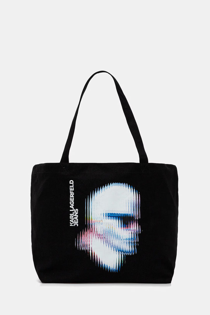 Karl Lagerfeld Karl Cameo Shopper Bag | Black